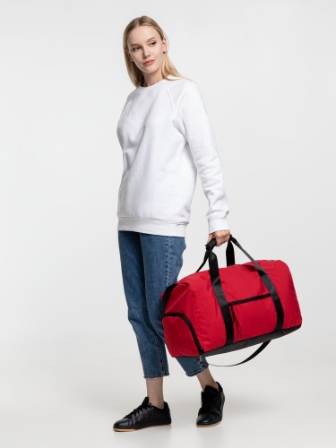 Сумка дорожная urbanPulse, красная фото 7