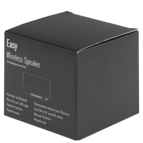 Беспроводная колонка Easy, черная фото 10 Беспроводная колонка Easy, черная фото 10