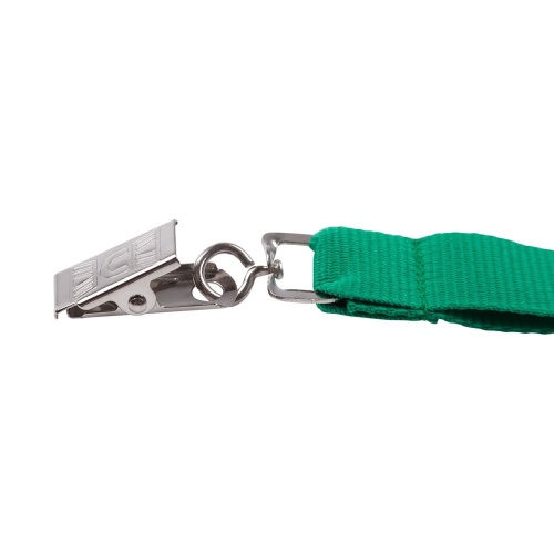 Лента для бейджа Neckband, зеленая фото 4 Лента для бейджа Neckband, зеленая фото 4