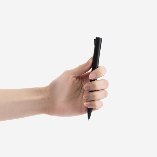 Ручка шариковая Snap, матовая черная фото 5