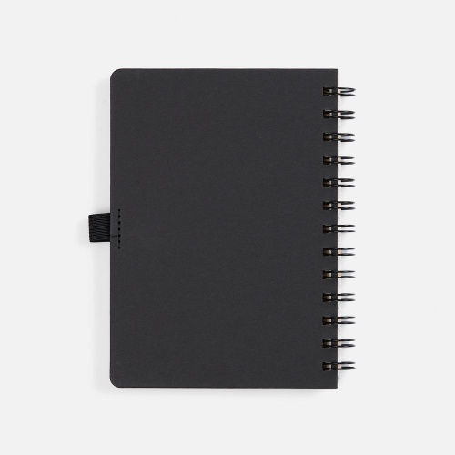 Блокнот на спирали Intrigo, белый фото 3 Блокнот на спирали Intrigo, белый фото 3