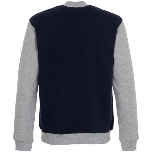 Бомбер College, темно-синий фото 3