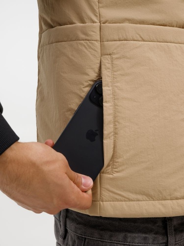 Жилет унисекс Veter, бежевый фото 5 Жилет унисекс Veter, бежевый фото 5