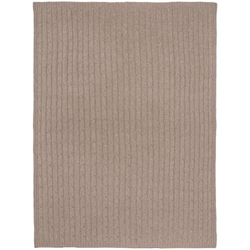 Плед Auray, бежевый фото 4