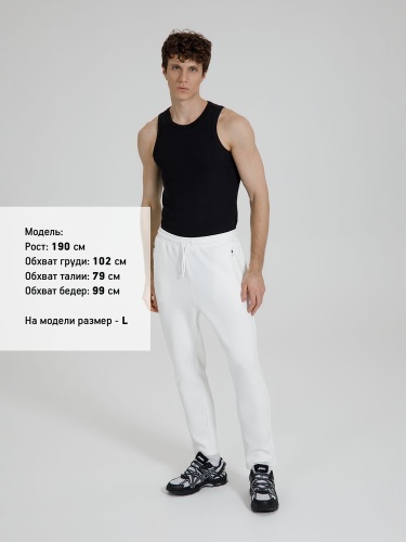 Джоггеры Lovi, молочно-белые фото 5 Джоггеры Lovi, молочно-белые фото 5