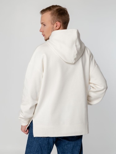 Худи оверсайз унисекс Tolla, молочное фото 14 Худи оверсайз унисекс Tolla, молочное фото 14