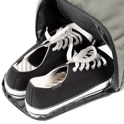 Сумка дорожная urbanPulse, серая фото 3