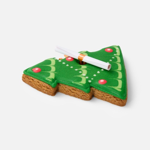 Новогоднее печенье с предсказанием «Елка» фото 2 Новогоднее печенье с предсказанием «Елка» фото 2