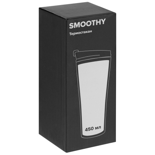 Термостакан Smoothy, оранжевый фото 5