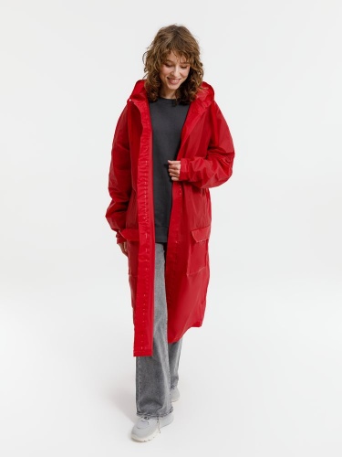 Дождевик RainDrop, красный фото 5