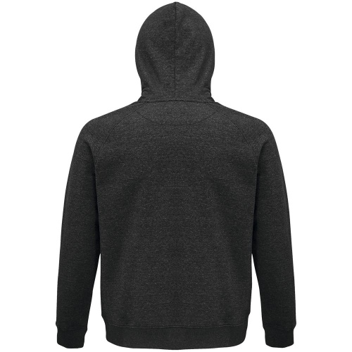 Толстовка унисекс Stellar, черный меланж фото 3 Толстовка унисекс Stellar, черный меланж фото 3