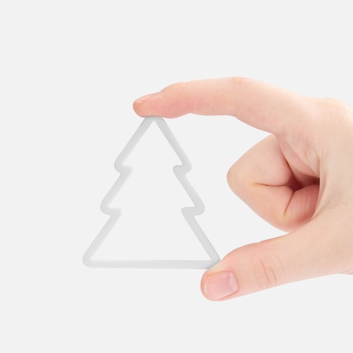 Подвеска «Елочка», 3D-печать, белая фото 2 Подвеска «Елочка», 3D-печать, белая фото 2