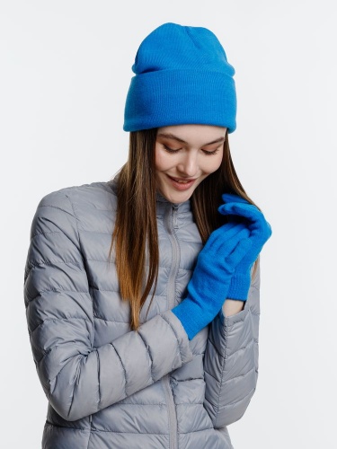 Шапка Urban Flow, ярко-голубая фото 5 Шапка Urban Flow, ярко-голубая фото 5