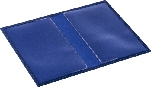 Обложка для паспорта Twill, синяя фото 3 Обложка для паспорта Twill, синяя фото 3