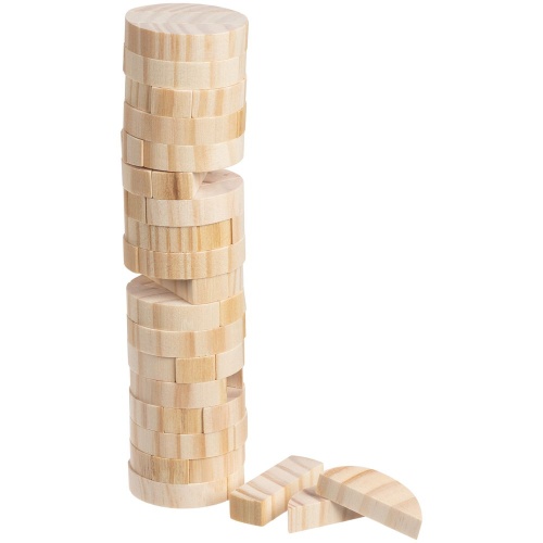 Игра «Круглая башня», неокрашенная Игра «Круглая башня», неокрашенная