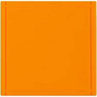 Лейбл из ПВХ Dzeta, L, оранжевый неон