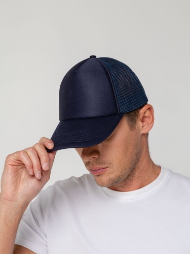 Бейсболка Sunbreaker, темно-синяя фото 8 Бейсболка Sunbreaker, темно-синяя фото 8