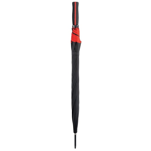 Зонт-трость Jenna, черный с красным фото 3 Зонт-трость Jenna, черный с красным фото 3