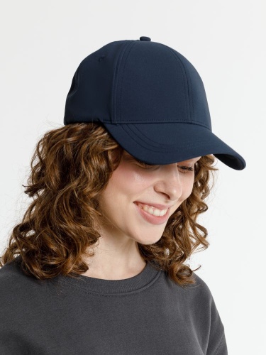 Бейсболка Cityscape, темно-синяя фото 4 Бейсболка Cityscape, темно-синяя фото 4