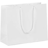 Пакет бумажный с ламинацией Lami Tote S, белый
