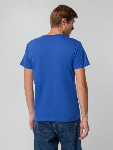 Футболка унисекс T-bolka 140, ярко-синяя фото 7