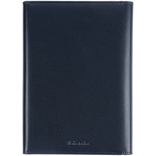 Ежедневник-портфолио Napoli, недатированный, синий фото 4 Ежедневник-портфолио Napoli, недатированный, синий фото 4