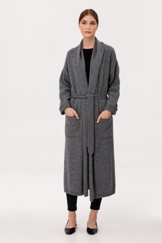 Кардиган женский Free Flow, серый меланж Кардиган женский Free Flow, серый меланж