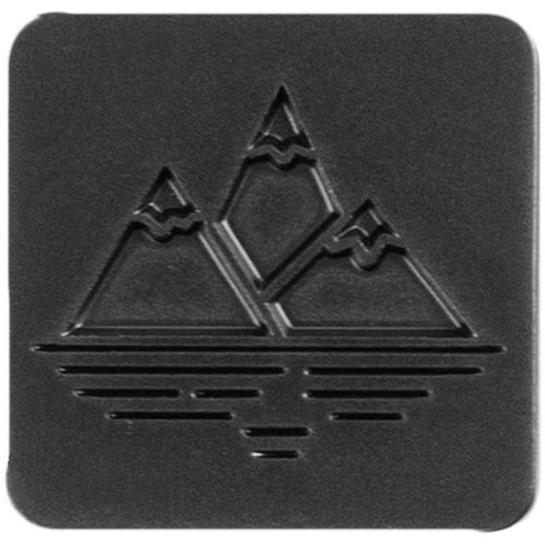 Шильдик на резинку Band, горы Шильдик на резинку Band, горы