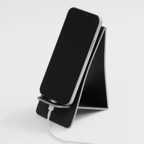 Подставка для телефона Petrus, черная фото 2 Подставка для телефона Petrus, черная фото 2