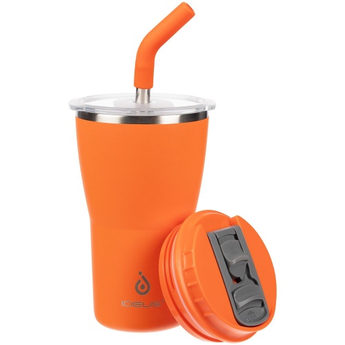 Термостакан Sapporo, оранжевый фото 2 Термостакан Sapporo, оранжевый фото 2