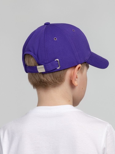 Бейсболка детская Capture Kids, фиолетовая фото 6 Бейсболка детская Capture Kids, фиолетовая фото 6