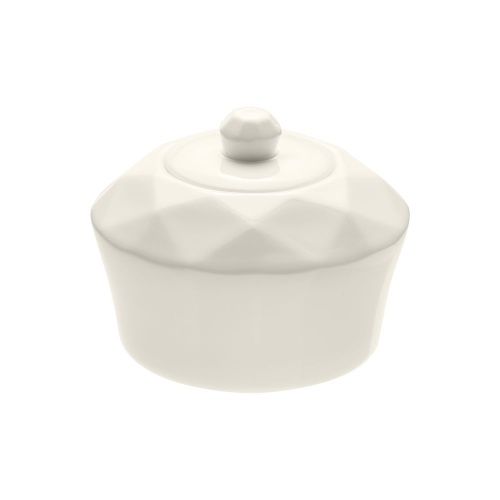 Сахарница Diamante Bianco, белая фото 4 Сахарница Diamante Bianco, белая фото 4