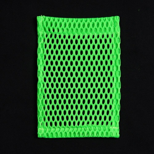 Карман из крупной сетки Pose, зеленый неон фото 2