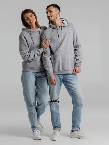 Толстовка с капюшоном Snake II серый меланж фото 10 Толстовка с капюшоном Snake II серый меланж фото 10