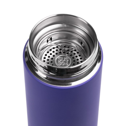 Термос с ситечком Percola, фиолетовый фото 2 Термос с ситечком Percola, фиолетовый фото 2