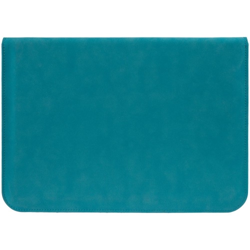 Чехол для ноутбука Nubuk, бирюзовый фото 3 Чехол для ноутбука Nubuk, бирюзовый фото 3