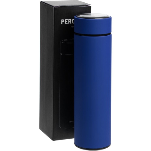 Термос с ситечком Percola, синий фото 7