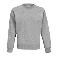 Свитшот унисекс Authentic, серый меланж