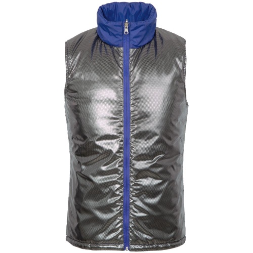 Жилет двусторонний Climb, ярко-синий (сапфир) фото 4 Жилет двусторонний Climb, ярко-синий (сапфир) фото 4