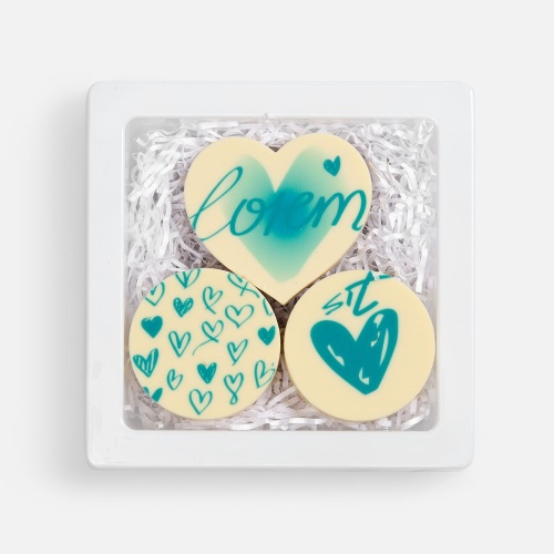 Набор из 3 печений Dream White фото 2 Набор из 3 печений Dream White фото 2