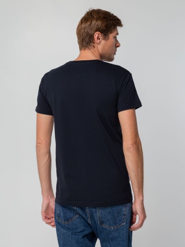 Футболка унисекс T-bolka 140, темно-синяя фото 7