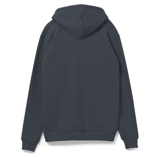 Толстовка на молнии с капюшоном Siverga, темно-серая (графит) фото 3