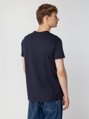 Футболка унисекс Regent 150, темно-синяя (navy) фото 9