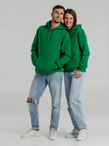 Толстовка с капюшоном Snake II ярко-зеленая фото 10