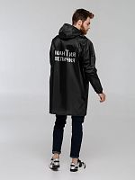 Дождевик с карманами «Мантия величия», черный