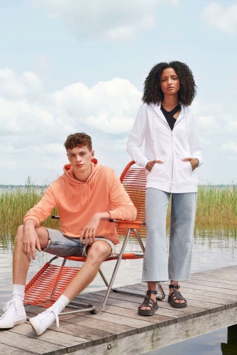 Толстовка унисекс Calipso, темно-синяя фото 3