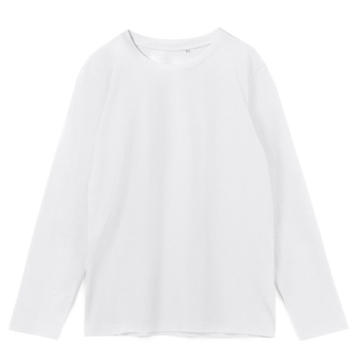 Футболка с длинным рукавом Lehta, белая Футболка с длинным рукавом Lehta, белая