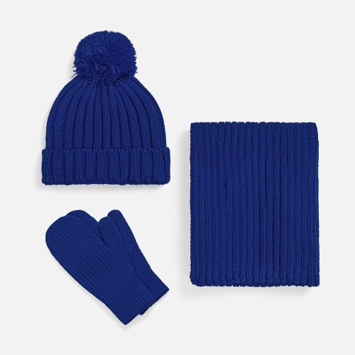 Шапка HappyGo, синяя фото 4 Шапка HappyGo, синяя фото 4