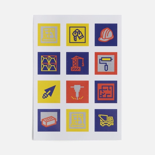 Стикерпак бумажный Industry, строительство Стикерпак бумажный Industry, строительство