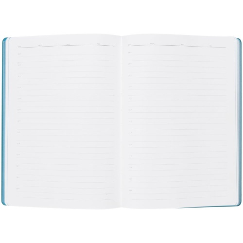 Ежедневник Flexpen, недатированный, серебристо-бирюзовый фото 11 Ежедневник Flexpen, недатированный, серебристо-бирюзовый фото 11